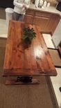 Barn Wood Dining Table With Singer Base 4 small