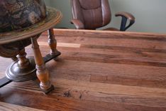 Oak Reclaimed Rustic Desk 6 small