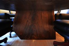 Live Edge Walnut Conference Table 4 small