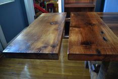 Authentic Barn Wood White Oak Farmhouse Table 6 small