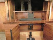 Solid Walnut Tv Lift Cabinet 4 small