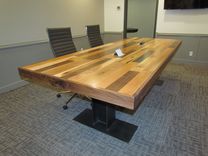 Custom Wood And Steel Conference Table 1 small