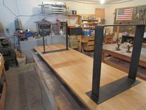 Maple And Steel 12ft Conference Table 3 small