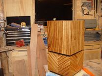 Zebra Wood Night Stand 3 small