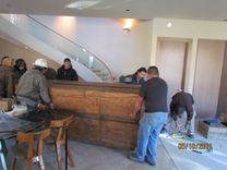 Rustic Log Tv Cabinet Entertainment Center With Remote Controlled Television Lift 12 small