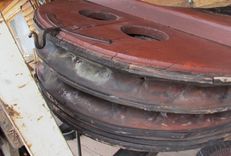 For Sale 1880'S Blacksmith Bellow Coffee Table 5 small