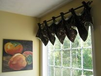 Breakfast area window treatment valance 1 small