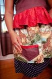 Fantastic Ruffled Giraffe Apron - Made To Order 5 small