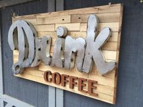 Custom Built Signs From Reclaimed Materials 1 small