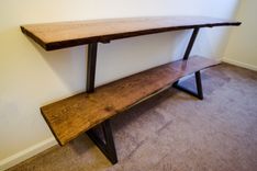 Live Edge Console Table 2 small