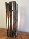 Handcrafted Pallet Light Fixture 3 small