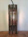 Handcrafted Pallet Light Fixture 5 small