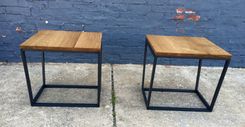 Tapered Cube Side Table(S) 2 small