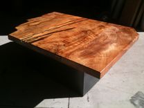 Gorgeous Figured Maple Coffee Table 1 small