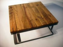 Re-Claimed Oak Square Coffee Table 3 small
