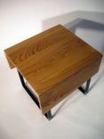 Wrap End Table - Urban Harvested Russian Olive 4 small