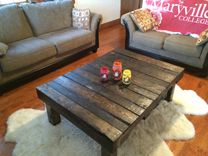 Rustic Reclaimed Pallet Coffee Table 2 small