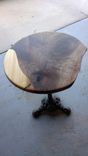 Walnut And Poplar Round Table 2 small