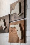 Custom Wood State Sign - Wall Art - Housewarming Gift - Wedding Gift Idea 5 small