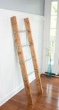 Wooden Ladder W/ Industrial Pipe - Blanket Ladder - Quilt Rack - Housewarming Gift 3 small