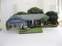 Bas-Relief Portrait Of Your Favorite Home Or Place-Small 3 small