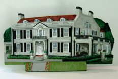 Bas-Relief Portrait Of Your Home Or Favorite Place-Large 2 small