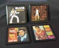 Elvis Presley Ceramic Tile Drink Coasters / Set Of 4 1 small