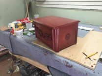 Custom Cherry Shtender 1 small