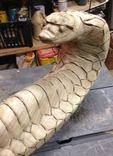 Custom Carved Cobra Staff 3 small