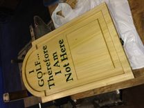 Philosophical Golf Plaque 2 small