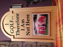 Philosophical Golf Plaque 1 small