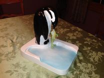 Frog And Penguin Backward Kiss 4 small