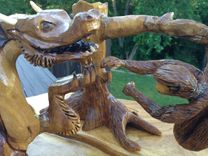 Sculpture-Monkey/Dragon Encounter 5 small
