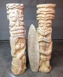 Custom Male & Female Tikis 5 small