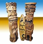Custom Male & Female Tikis 1 small