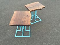 Walnut End Tables 2 small
