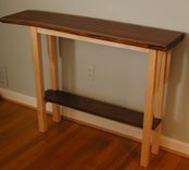 Live Edge Walnut Console Table 1 small