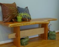 Live Edge Cedar Bench 1 small