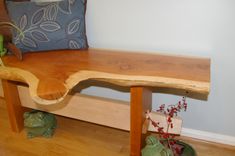 Live Edge Cedar Bench 2 small