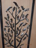 Oak And Birds Floor Lamp 3 small