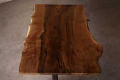 Modern Walnut Live Edge Desk 6 small