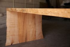 Maple Waterfall Desk 4 small