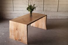 Maple Waterfall Desk 5 small