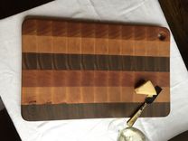 Hardwood End Grain Cutting Board 5 small