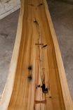 Poplar Live Edge Dining Or Conference Table 4 small