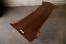 Live Edge Black Walnut Dining Or Conference Table 5 small