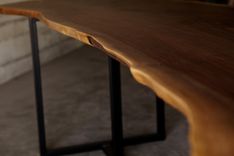 Live Edge Black Walnut Dining Or Conference Table 2 small