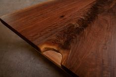 Live Edge Walnut Coffee Table With Maple Base 5 small