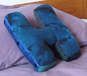 Stuffed Initials / Alphabet Letter Pillow Baby/Kid Gift 2 small