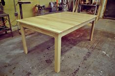 Contemporary Extension Plank Dining Table 1 small